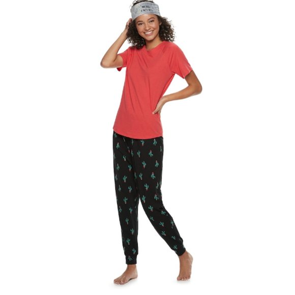 SO Soft & Cozy 3-pc Pajama Set with Headband NWT - Picture 3 of 6
